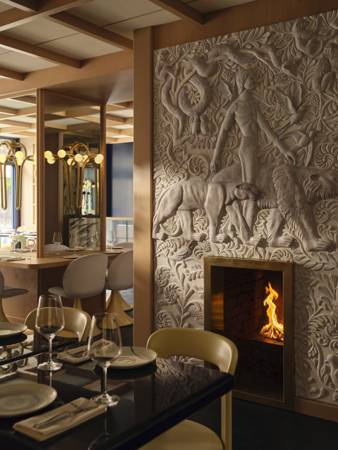 Restaurant interior